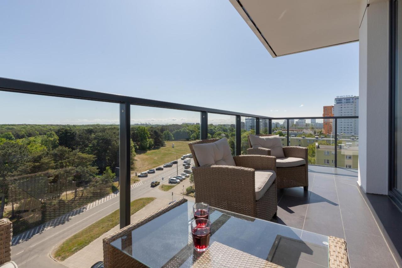 Apartament Sea Waves With Park View By Noclegi Renters Gdansk Dış mekan fotoğraf